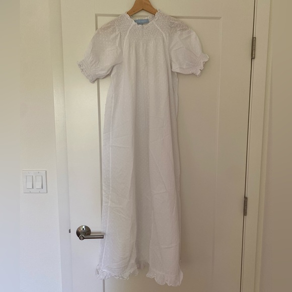 Hill House Caroline Nap Dress in White Swiss Dot - Picture 6 of 6